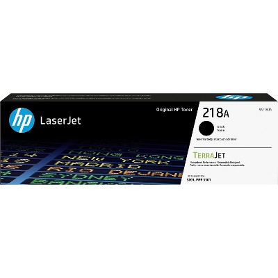 HP 218A Black Standard Yield Toner Cartridge Prints Up to 1300 Pages (W2180A)