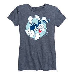 Women's - Disney - Donald Duck's Temper Tantrum Short Sleeve Graphic T-Shirt - 1 of 4