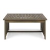 Dexmalle Mid Century Outdoor Acacia Coffee Table - 4 of 4