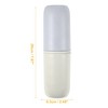 Unique Bargains Portable Toothbrush Cases Traveling Toothbrush Holders Bamboo Fiber 7.87"x2.48"x2.36" 1 Pcs - 4 of 4