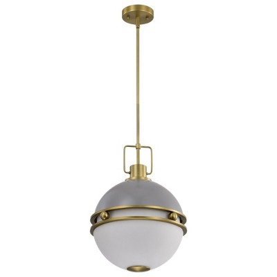 Nuvo Lighting Everton 2 - Light Pendant in  Matte Gray