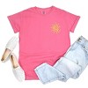Simply Sage Market Embroidered Summer Sun Garment Dyed Tee - 3 of 4
