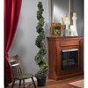 Nearly Natural 6-ft Cedar Spiral Artificial Tree (Indoor/Outdoor) - 3 of 3