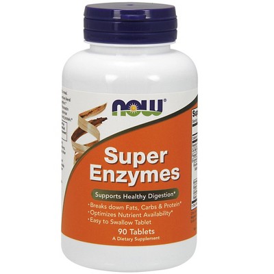 Super Enzymes by Now Foods  -  90 Tablet