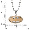 DC Comics Batman Stainless Steel (316L) Dog Tag, 22'' Box Chain - 3 of 4