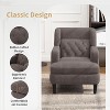 CENGHU Modern Teddy Material Accent Chair, Upholstered Arm Chair, for Living Room, Bedroom - 4 of 4