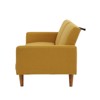 NicBex Couches for Living Room Modern Adjustable Sofa Bed Convertible Folding Couch with Wooden Leg for Apartment - 4 of 4