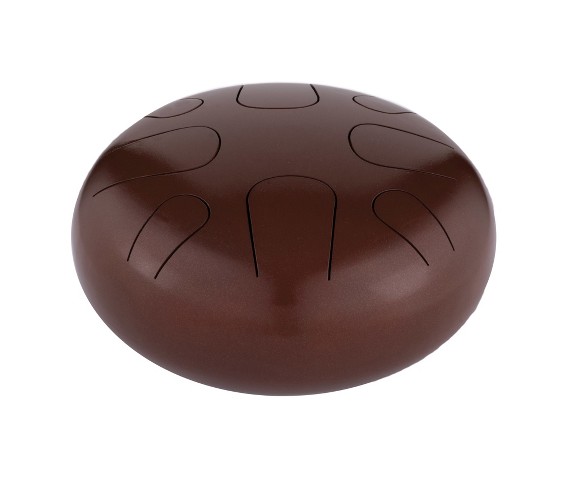 Pearl Awakening Series 8 Note, A Ake Bono Tongue Drum - Brown Burst (PMTD8AKB688)
