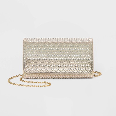 gold clutch purse target