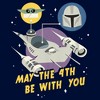 Boy's Star Wars: The Mandalorian May the Fourth Mando and Grogu T-Shirt - image 2 of 4