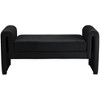 Meridian Furniture,Sloan Velvet Bench - 3 of 4