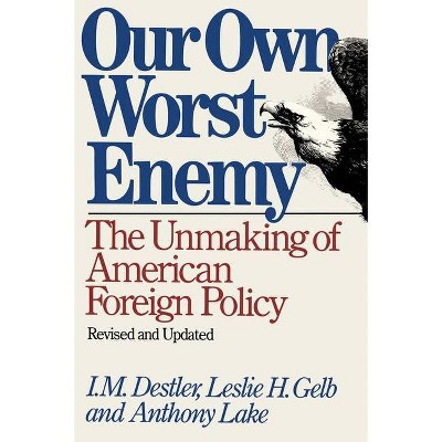 Our Own Worst Enemy - by  I M Destler & Leslie H Gelb & Anthony Lake (Paperback)