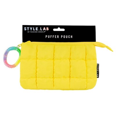 Style Lab Expandable Quilted Puffer Pouch