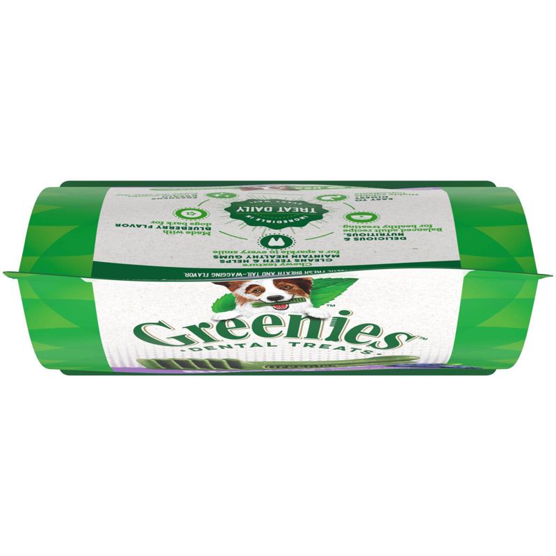 Greenies Blueberry Teenie Adult Dental Dog Treats - 12oz, 4 of 15