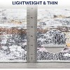 Runner Rug Modern Abstract Hallway Carpet Machine Washable Non-Slip Indoor Long Rug Bathroom Entryway Contemporary Accent Throw Easy Clean - 4 of 4
