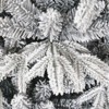 NicBex 7ft Snow Flocked Artificial Christmas Tree Hinged Full Tree with 1100 Branch Tips and Metal Stand for Home and Office, White - 4 of 4