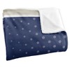 St. Edward'S University Logo Dots Silky Touch Blanket White 50x60 - 3 of 4
