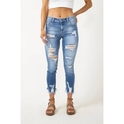 Women's Cropped Skinny Jeans - CELLO