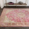 Khilana Floral Medallion Area Rug  - JONATHAN Y - 4 of 4