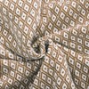 Americanflat Omala Throw Blanket in Mustard and White Mini Diamond - 100% Cotton with Fringe - 50" x 60" - 4 of 4