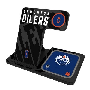 NHL Western Conference Teams Monocolor Tilt 15-Watt 3 in 1 Charging Station - 1 of 4