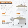 EAGLE PEAK Pop Up Canopy Tent with 1 Sidewall, Easy Setup Event Tent - 4 of 4