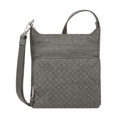 Travelon Rfid Anti theft Boho N s Crossbody Gray Target