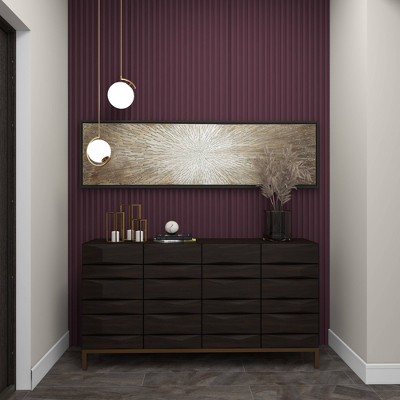 Gold Iron and Glass Hexagonal Candle Lantern Set