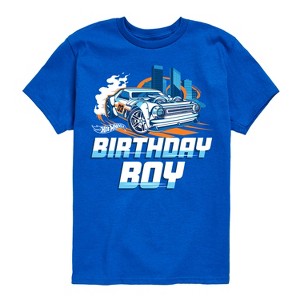 Boys' - Hot Wheels - Birthday Boy Short Sleeve Graphic T-Shirt - 1 of 4