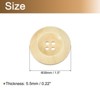Unique Bargains Wooden DIY Craft Clothing Sewing Buttons 50 Pcs - 2 of 4