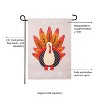 Evergreen Turkey Happy Thanksgiving Garden Suede Flag 12.5 x 18 Inches Indoor Outdoor Decor - 2 of 4