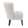 CAVINAS 18" Modern Accent Chair with solid Wood Legs, Classic Living Room Upholstery Chair,Button Tufted Back - 3 of 4