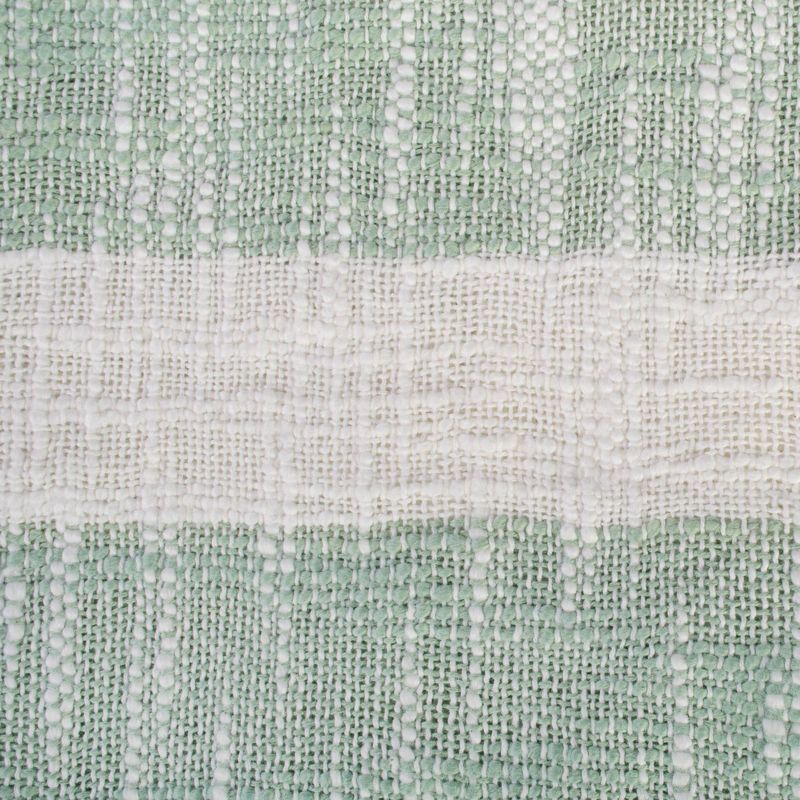 50"x60" Slub Striped Faux Shearling Throw Blanket - Design Imports, 4 of 10