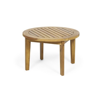Vynxaria Patio Coffee Tables - 27" Square Outdoor Solano Table