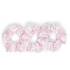 Goody x LoveShackFancy Large Satin Scrunchies - Rosa Beaux and English Ivy - 3ct - Pink - 4 of 4
