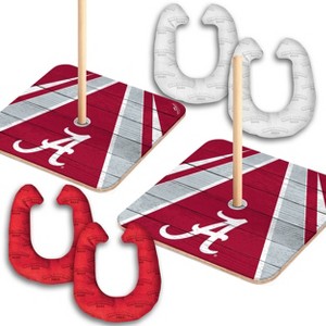 NCAA Alabama Crimson Tide Horseshoe Bag Toss Game Set - 1 of 4