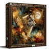 Sunsout Wolf in Moonlight 500 pc Jigsaw Puzzle 71376 - 2 of 4