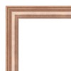 17" x 51" Harmony Wood Framed Full Length On the Door Mirror Rose/Gold - Amanti Art - image 3 of 4