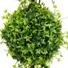 vidaXL Artificial Plant Green Polyethylene, Metal, Polypropylene Medium - 3 of 4