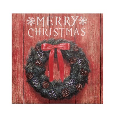 Gallerie II Christmas Wreath Wall Art