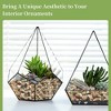 2.5 lbs. Polished Pebbles for Indoor Plants, 3/8" Decorative Stones for Vases & Succulents, Mixed Colors - 2 of 4