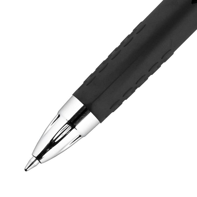 uni-ball 207 Signo RT Retractable Gel Pens Medium Point Black Ink 4 Pack (33960) 33960PP, 5 of 10