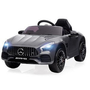 12V Power Battery Electric Vehicles for 3-7 Toddlers, Licensed Mercedes-Benz with Remote Control - 1 of 4