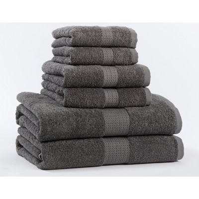 BrylaneHome BH Studio 6 Piece Bath Towel Set