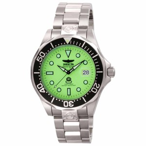 Invicta 10641 Men's Grand Diver Automatic Stainless Steel Green Dial Dive Watch - 1 of 3