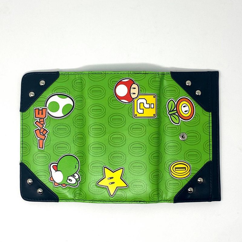 Nintendo Super Mario Trifold Wallet - Yoshi, 3 of 5