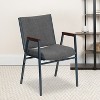 Flash Furniture HERCULES Series Heavy Duty Stack Chair with Arms - 2 of 4