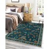 Lahome Machine Washable Animal Life Insects Area Rug - Nature-Inspired Carpet for Living Room, Bedroom, or Entryway - 3 of 4