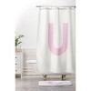 Deny Designs April Lane Art Block Monogram Memory Foam Bath Mat - 4 of 4
