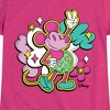 Girls' - Disney - Mickey Mouse Fitted Short Sleeve Graphic T-Shirt - 2 of 4
